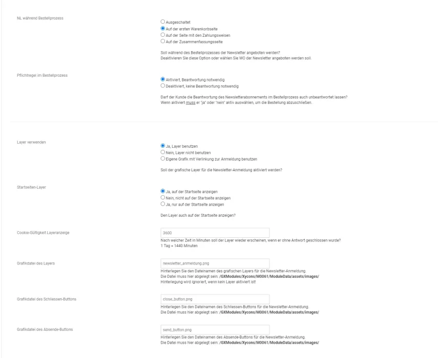 M0061 - NewsLetterSupport - Setup2