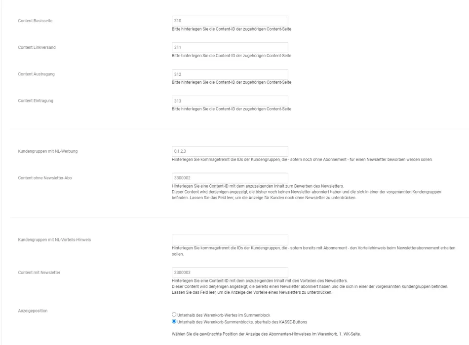 M0061 - NewsLetterSupport - Setup3