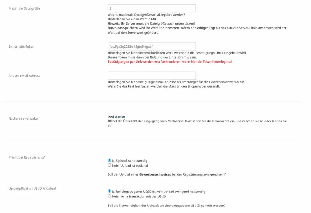 M0041 - Gewerbenachweis - Setup B