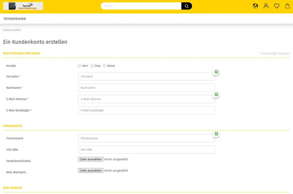 M0041 - Upload Registrierung