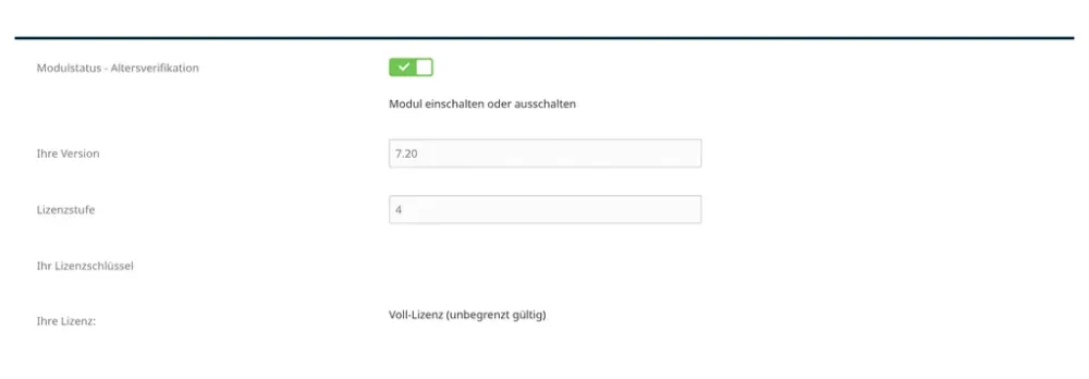 M0054 - Altersprüfung - Setup A