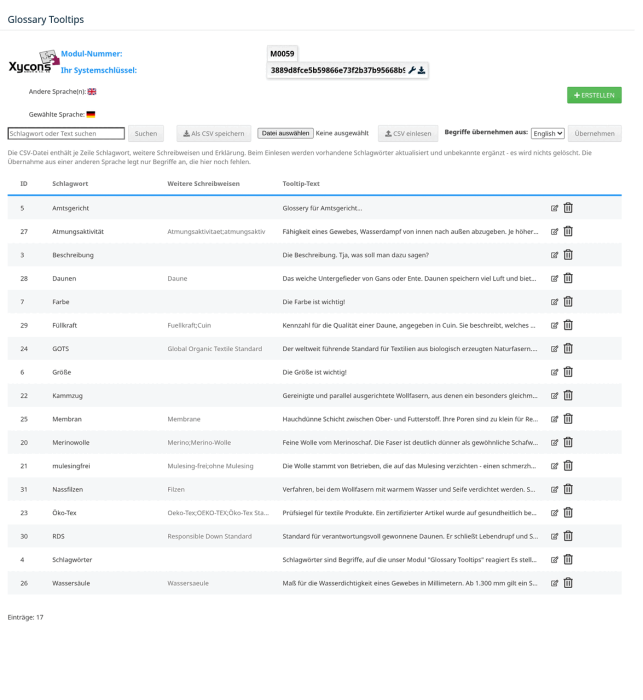 M0059 - Glossary Tooltips - Schlagworte