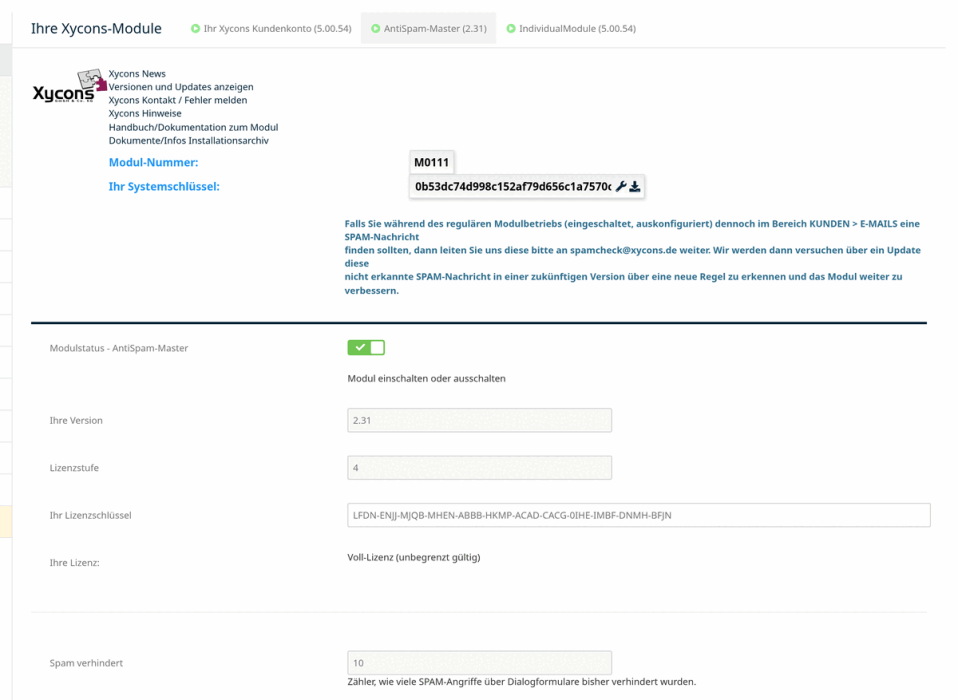 M0111 - AntiSpam-Master- Setup 1