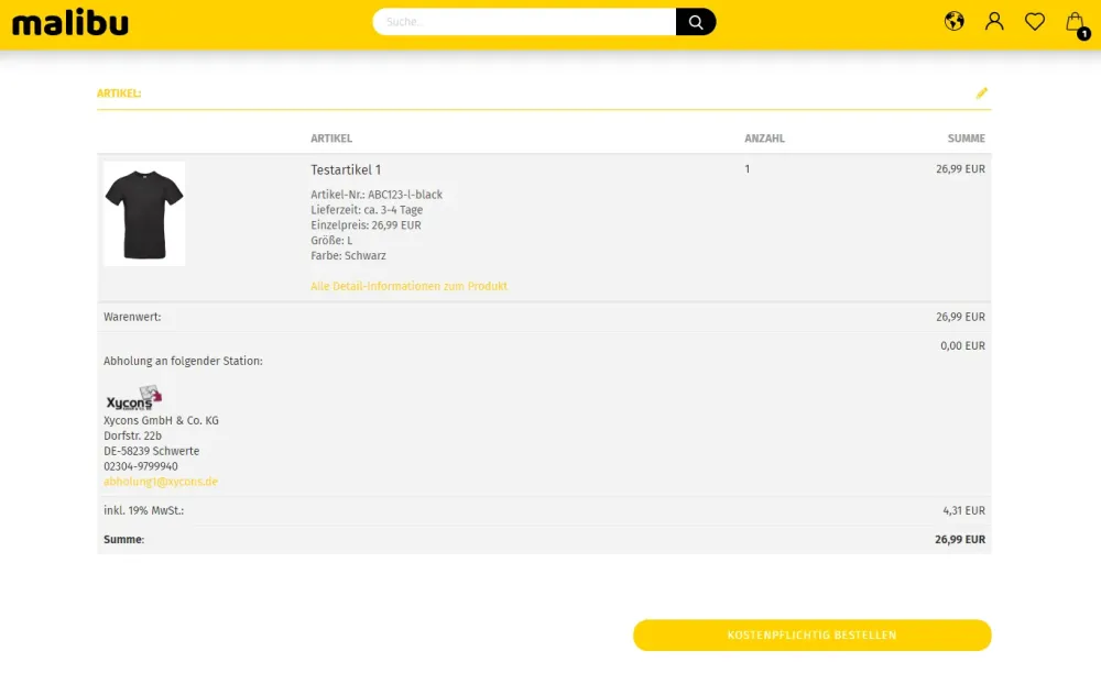 M0093 - Checkout