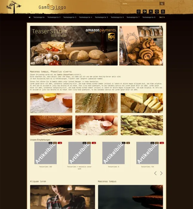 Gambio,Theme, tee, kaffee, food, essen, obst