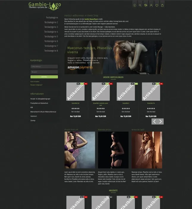 Lingerie, Dessous, Reizwäsche