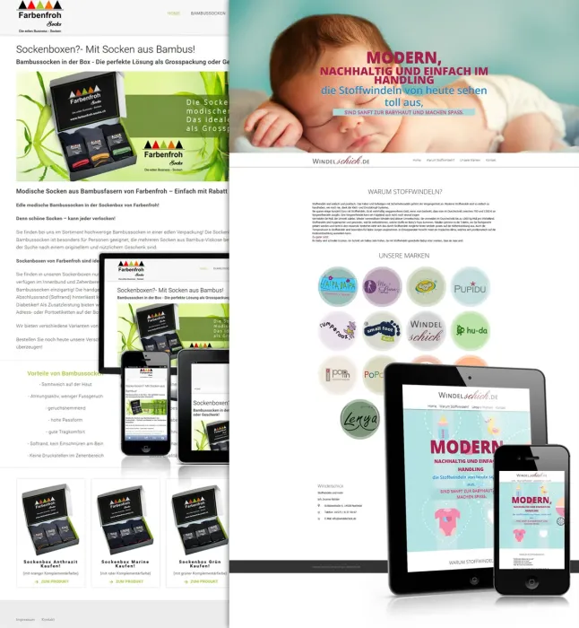 Webdesign Landingpage