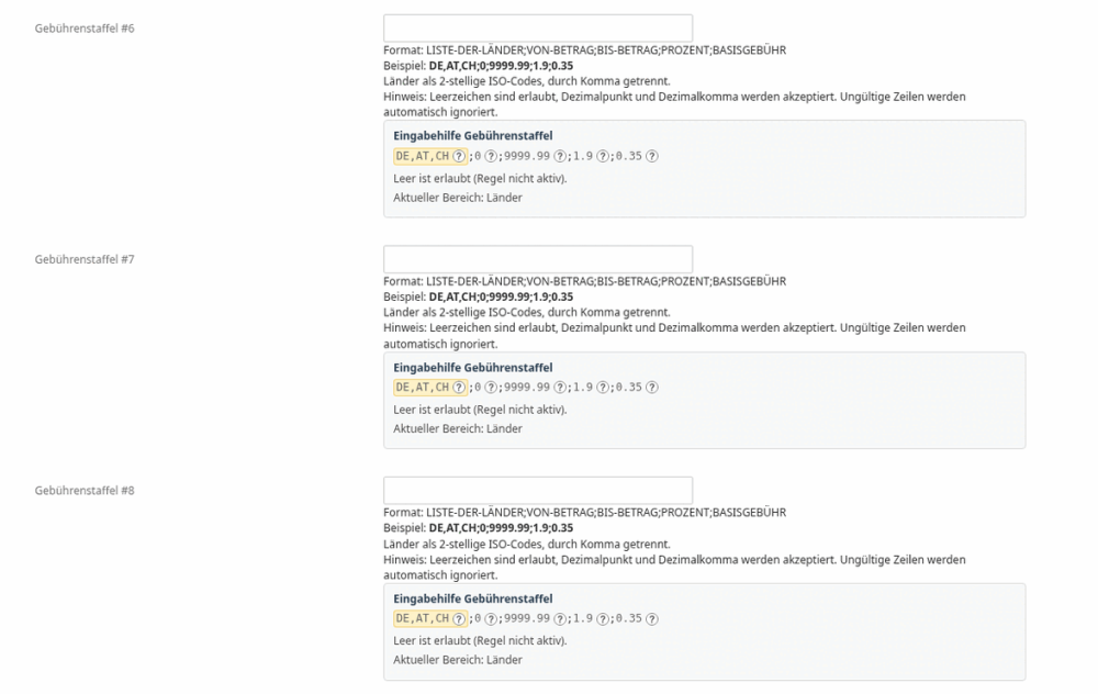 M0036 - PayPal-Gebühr - Setup 4