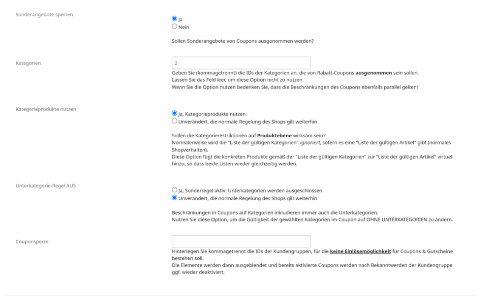 M0040 - Coupons und Gutscheine - Setup 2