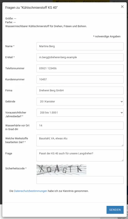 M0046 - Formularbeispiel