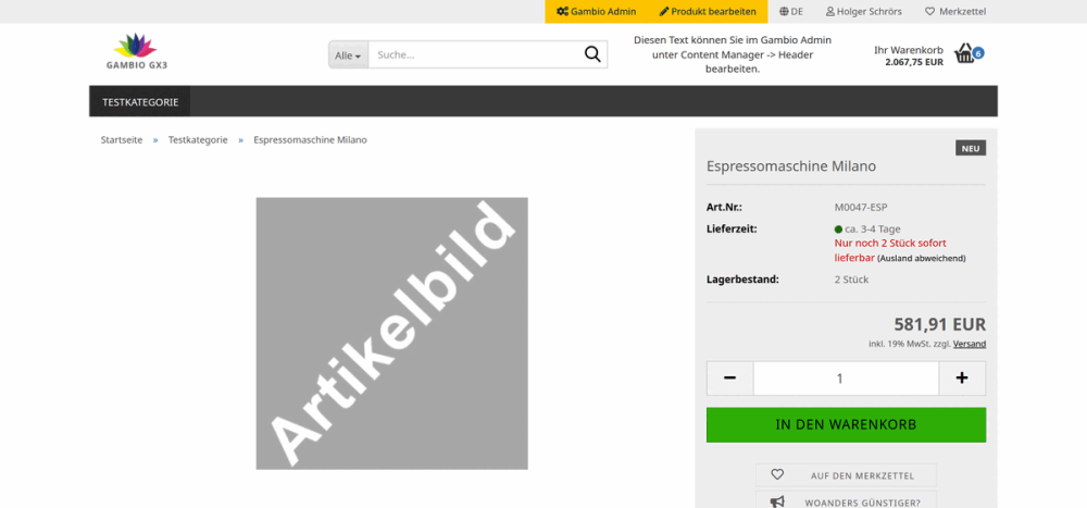 M0047 - OverSell-Info - Artikelseite
