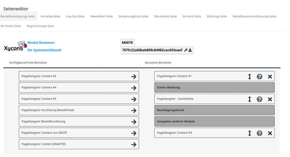 M0078 - Seiten-Editor Editorbeispiel