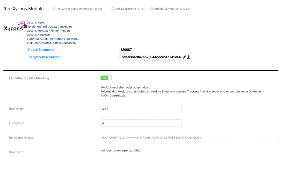 M0089 - AdCell-Tracking - Setup 1