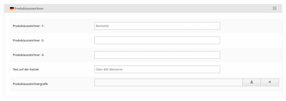 M0091 - Produktauszeichner - Artikelauszeichner