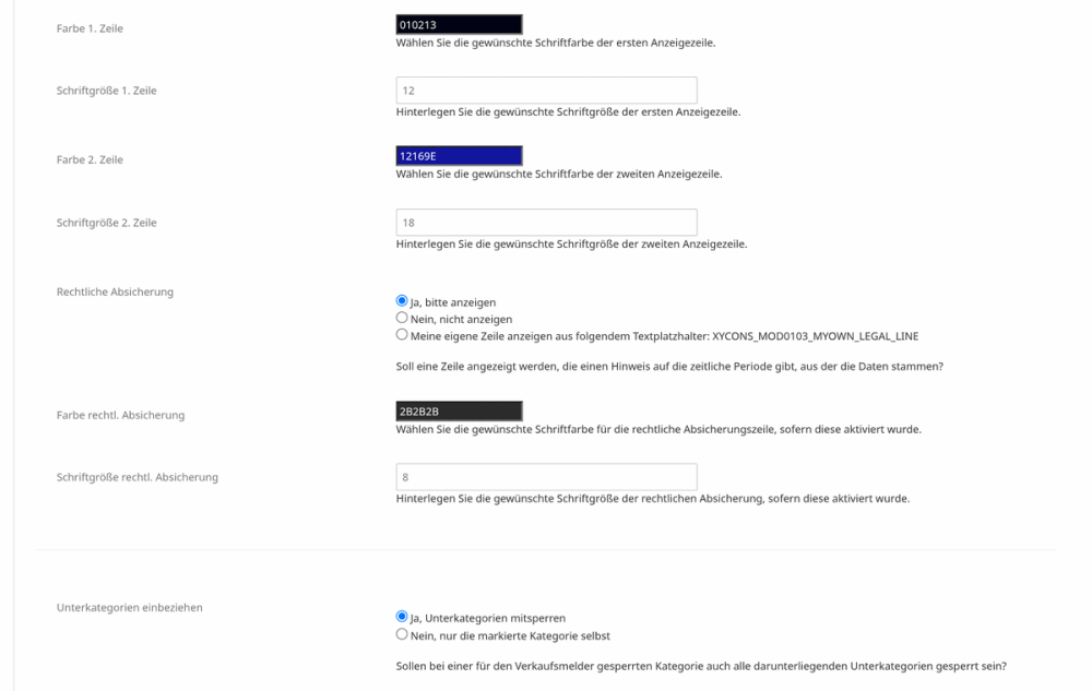 M0103 - Verkaufsmelder- Setup 5