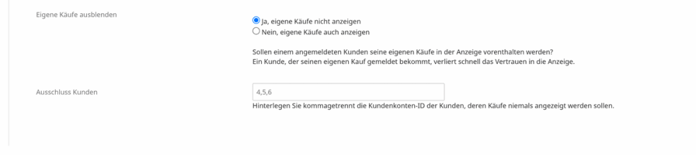 M0103 - Verkaufsmelder- Setup 6