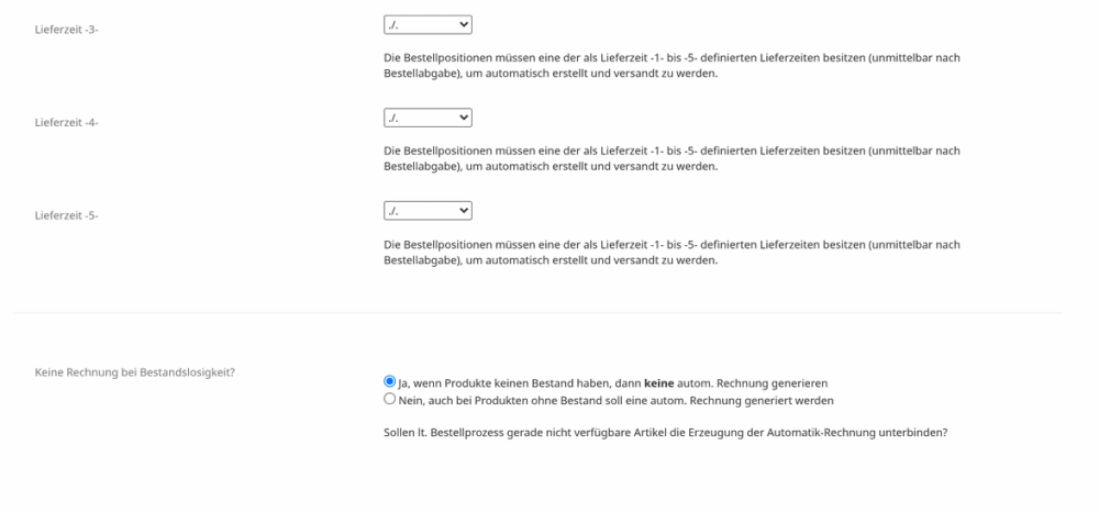 M0106 - Rechnungsautomatik - Setup 4