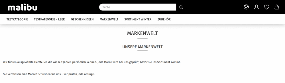 M0122 - Leere Kategorien - Beispiel 2