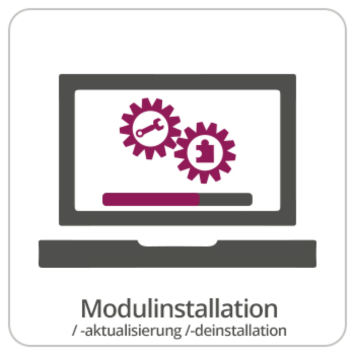 Produktbild Modulinstallation