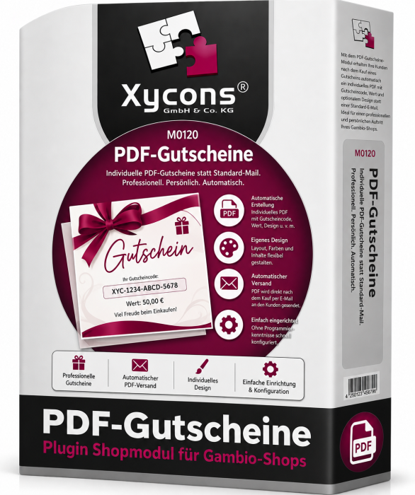 M0120 - PDF-Gutscheine