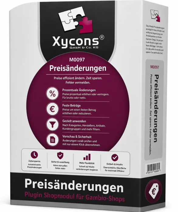 M0097 - Preisänderungen