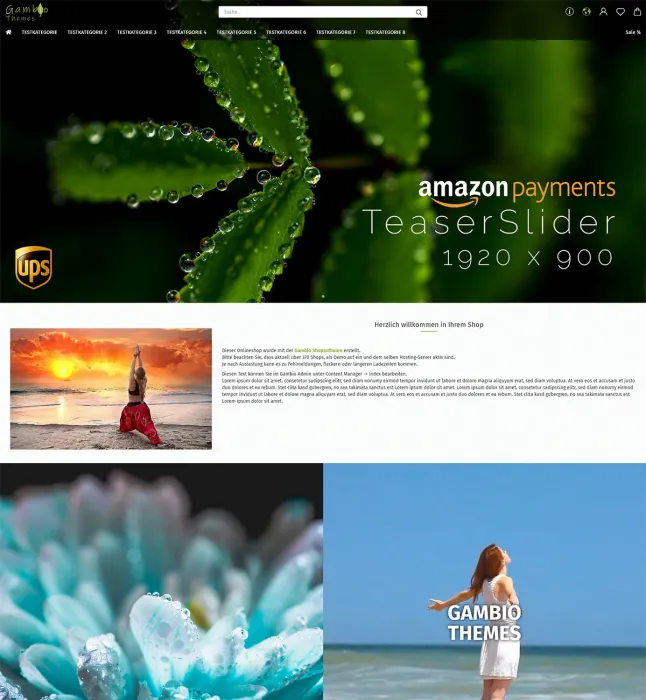 Theme für Gambio Spa beauty