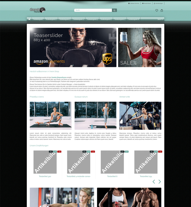 Sports, Gymnastik, fittness Studio