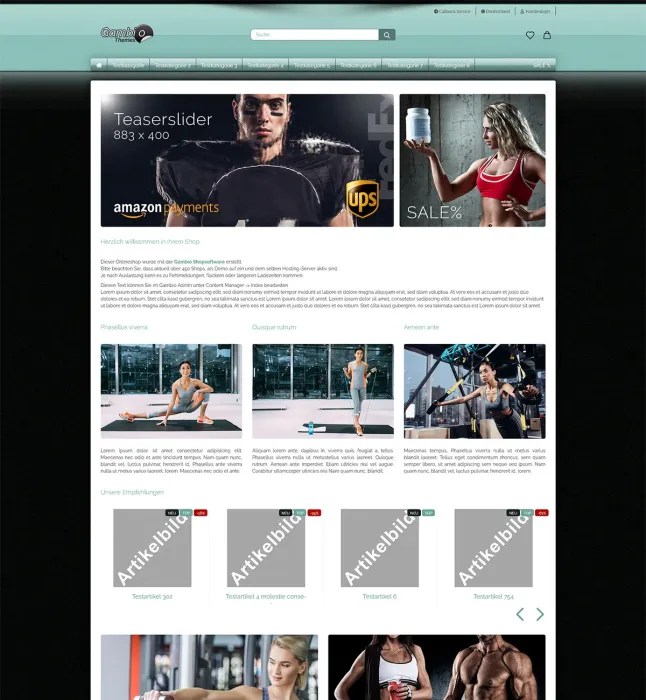 Sports, Gymnastik, fittness Studio