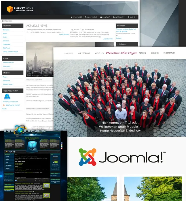 Webdesign CMS
