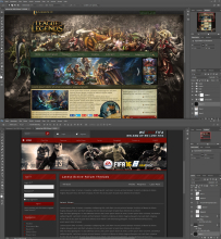 Webdesign psd-Format