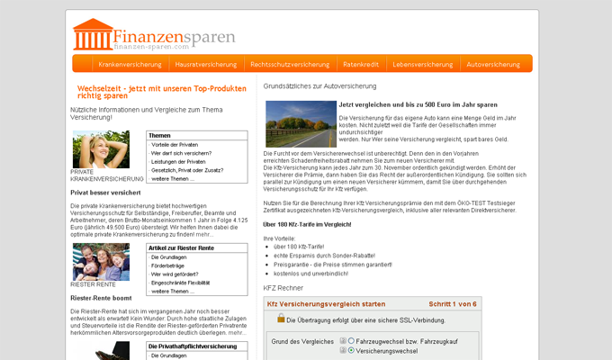 finanzensparen