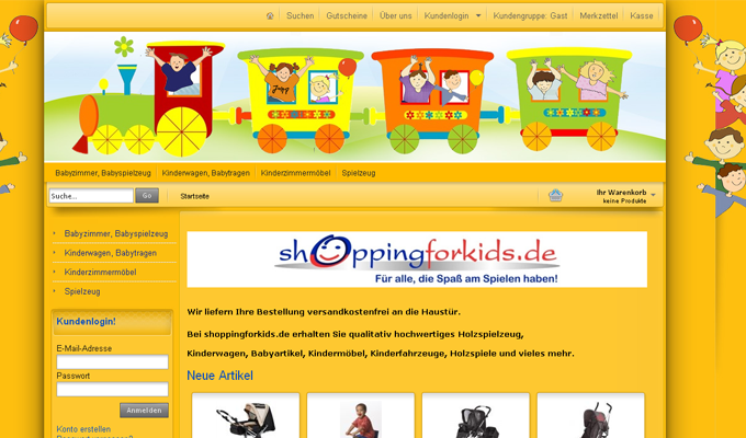 shoppingforkids