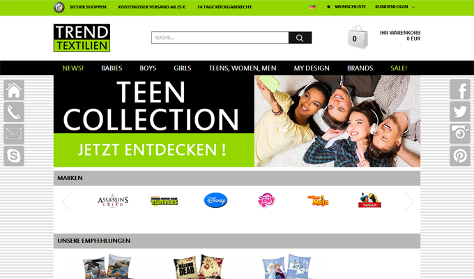 trendtextilien
